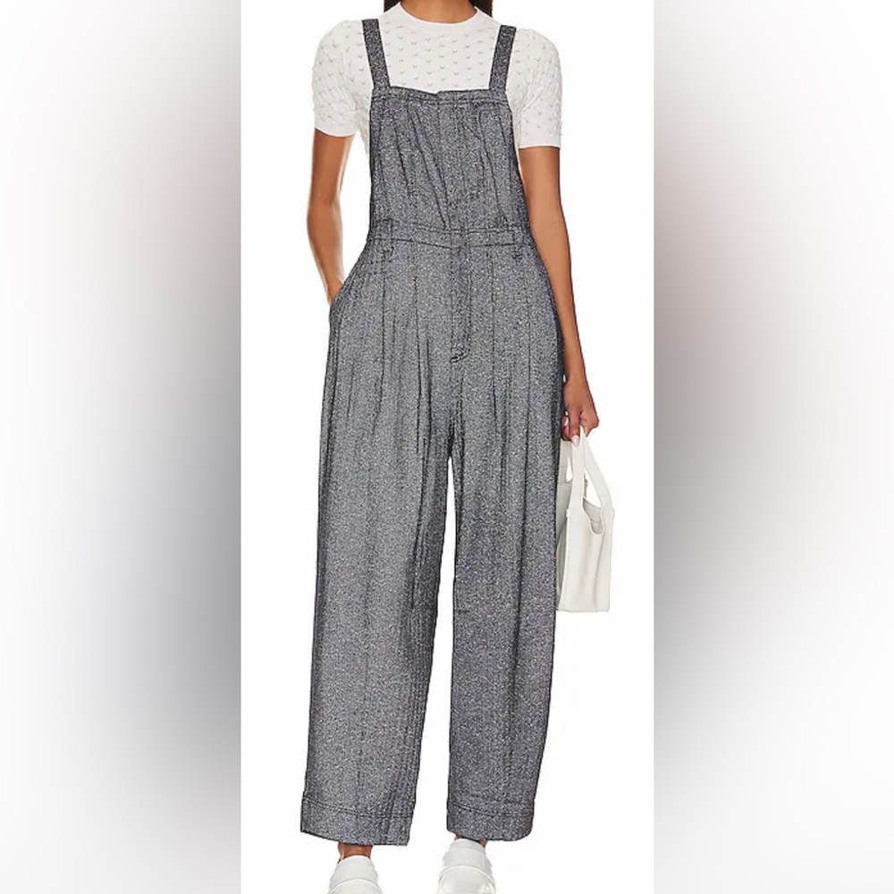 Free People Herringbone Jumpsuit